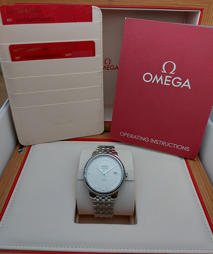 Omega De Ville Prestige Co-Axial Wristwatch Ref. 424.10.40.20.02.003